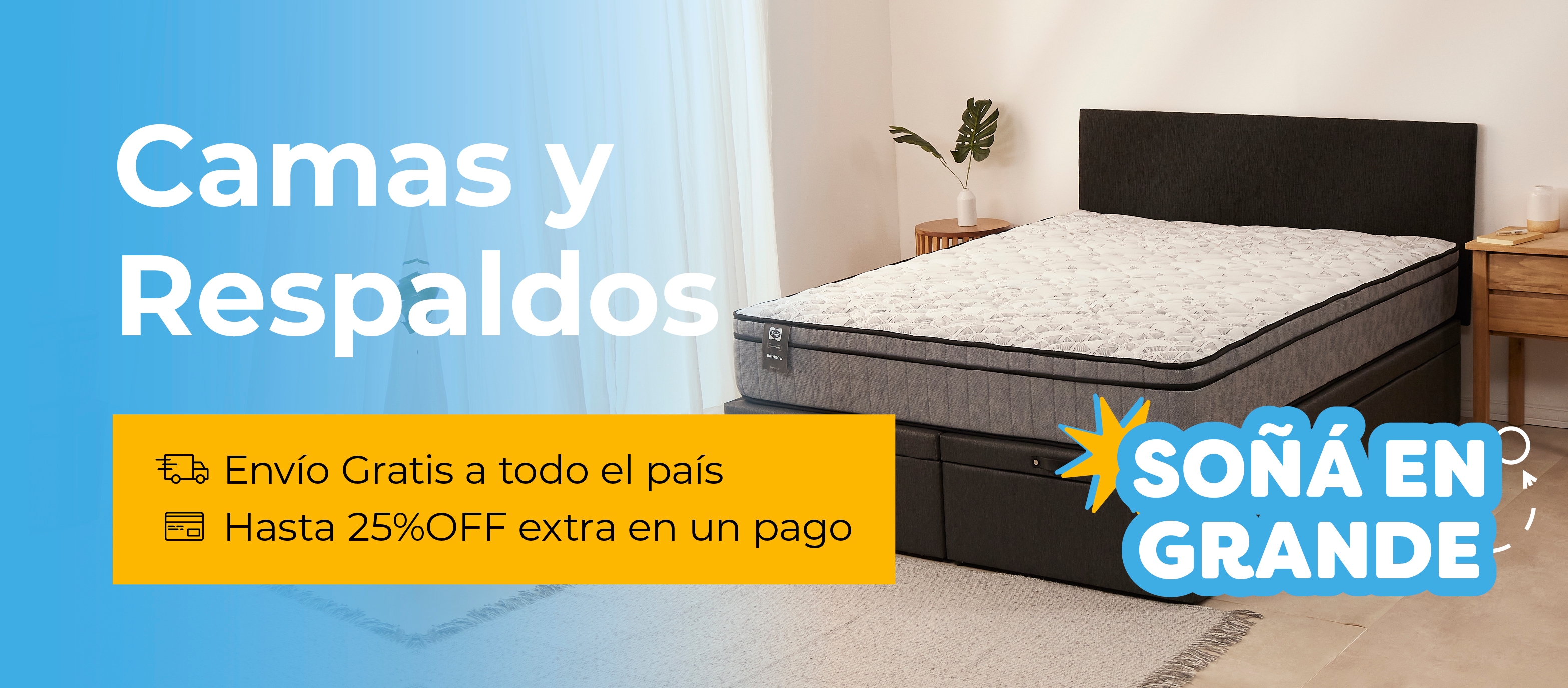 Camas y Respaldos