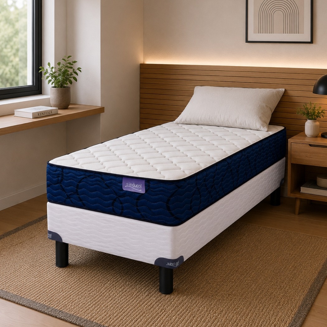 Sommier White 1 Plaza Resorte Inducol Delta (080x190)