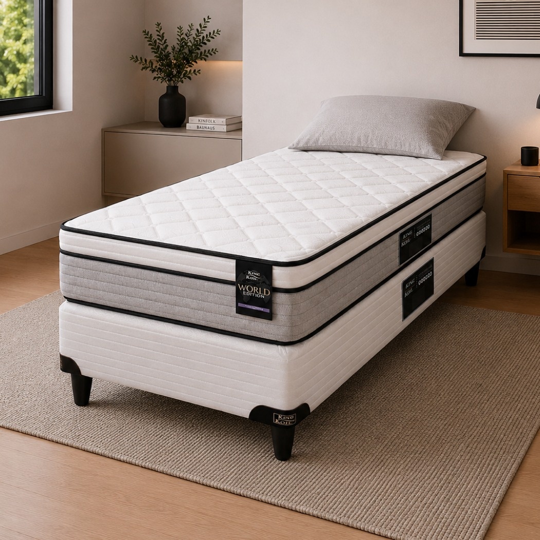 Sommier 1 Plaza y Media Resorte King Koil Eternity Euro (100x190)