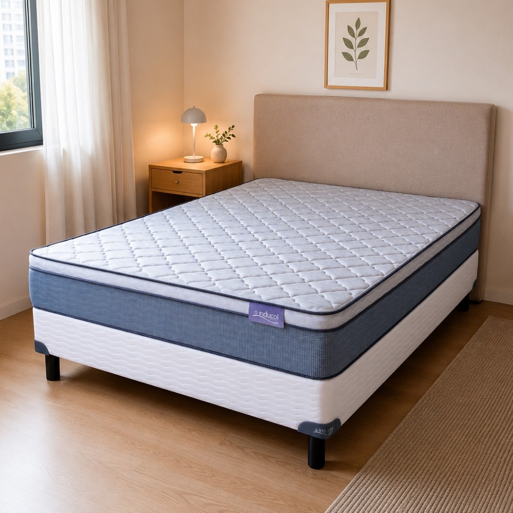 Sommier 2 Plazas Espuma Inducol Cirrus (140x190)