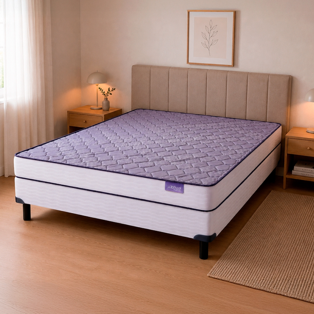 Sommier 2 Plazas Espuma Inducol Palladium (130x190x20)