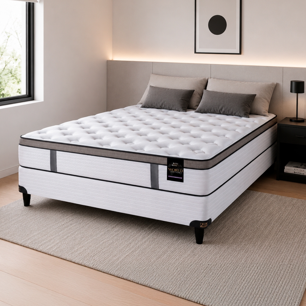 Sommier 2 Plazas Resorte Pocket King Koil Celebrity Visco (130x190)