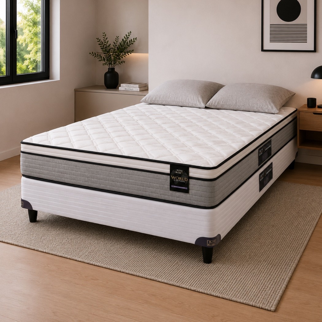 Sommier 2 Plazas Resorte King Koil Eternity Euro (140x190)