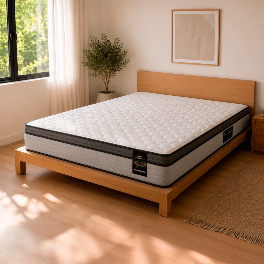 Colchón 2 Plazas Resorte Pocket King Koil Eternity Euro (150x190)