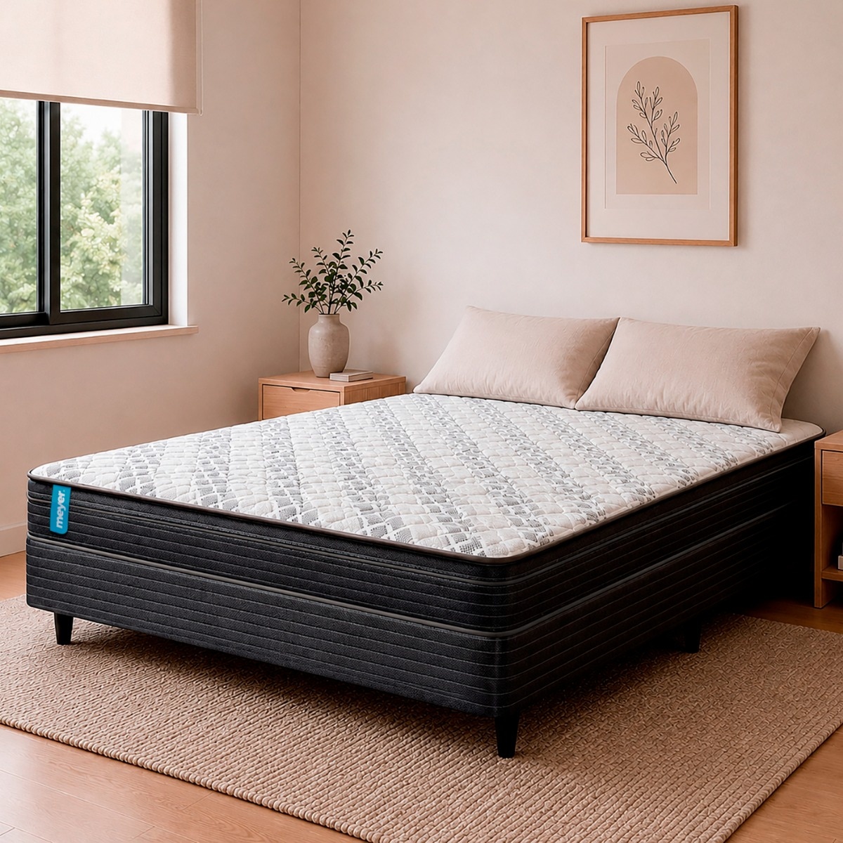 Sommier 2 Plazas Espuma Meyer Dream (140x190)