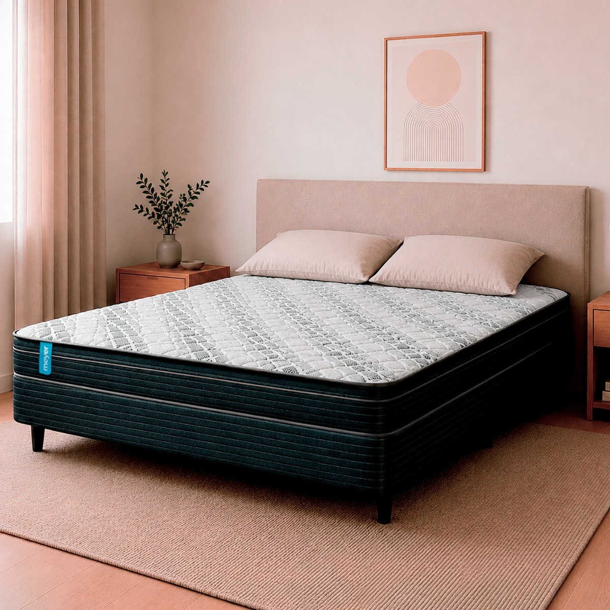Sommier 2 Plazas Espuma Meyer Dream Plus (140x190)