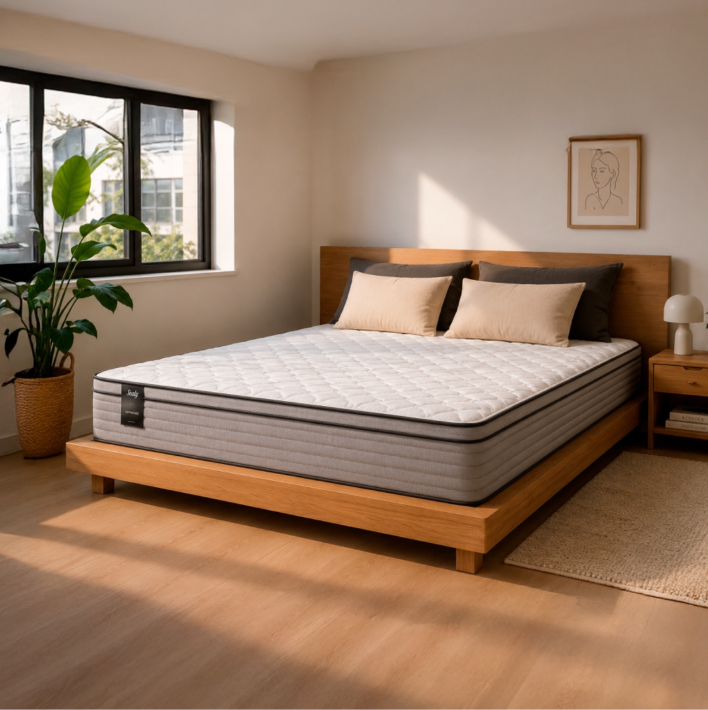 Colchón King Resorte Sealy Sunshine (200x200)