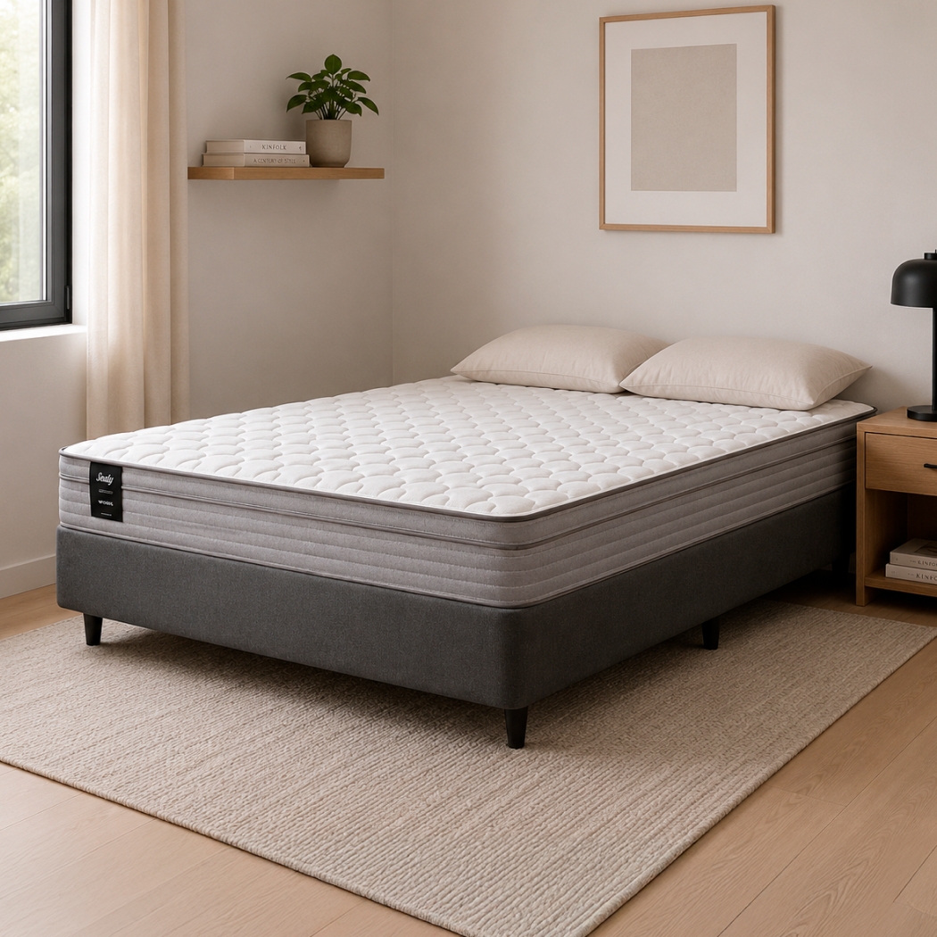 Sommier 2 Plazas Espuma Sealy Woods (130x190)