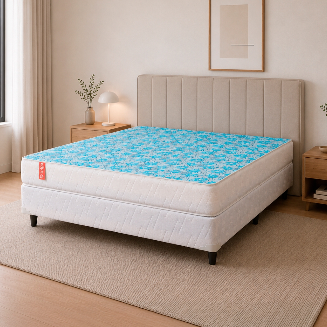 Sommier 2 Plazas Espuma Telgo Vida (140x190)