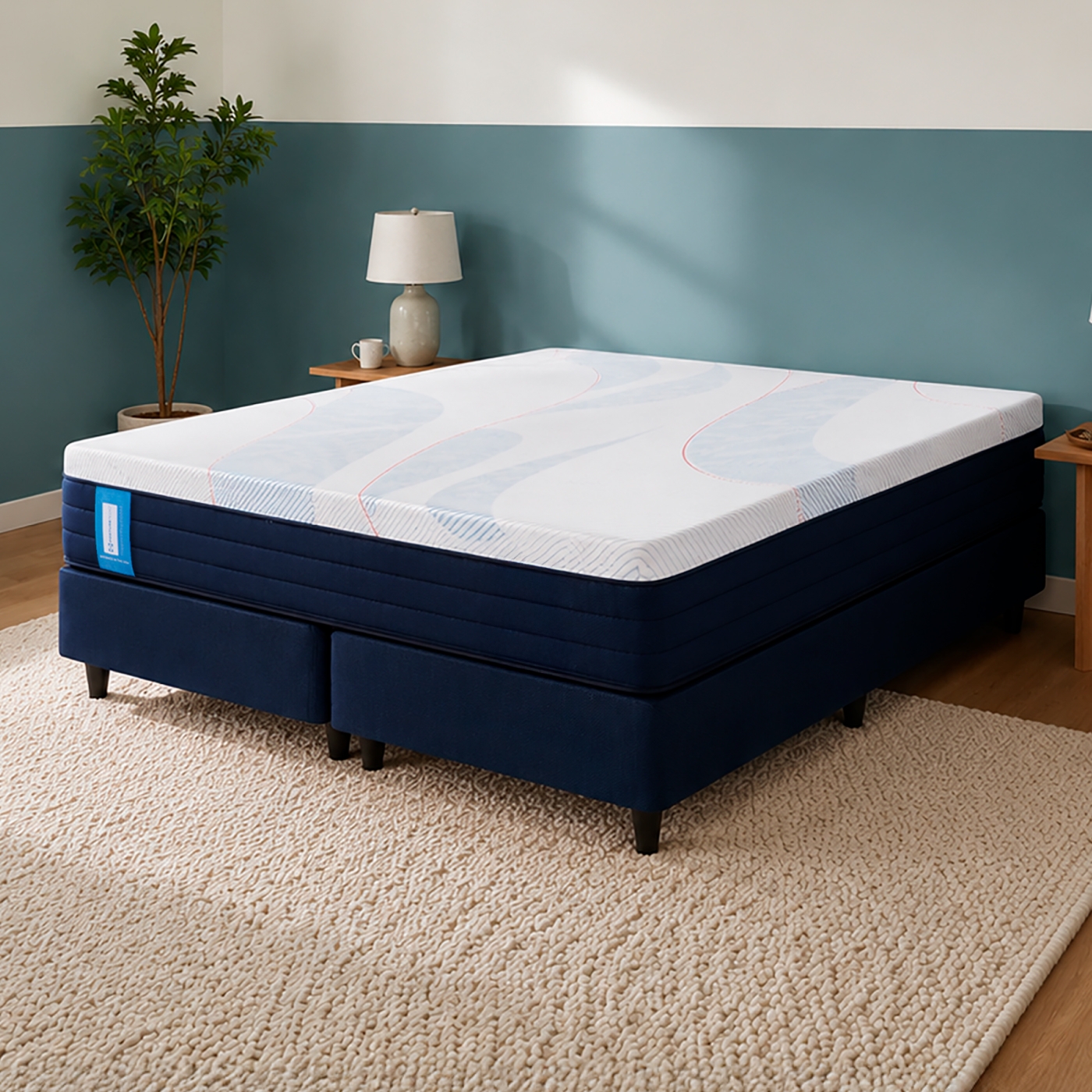 Sommier 2 Plazas y Media Espuma Sealy Posturepedic Pro Foam (160x200)