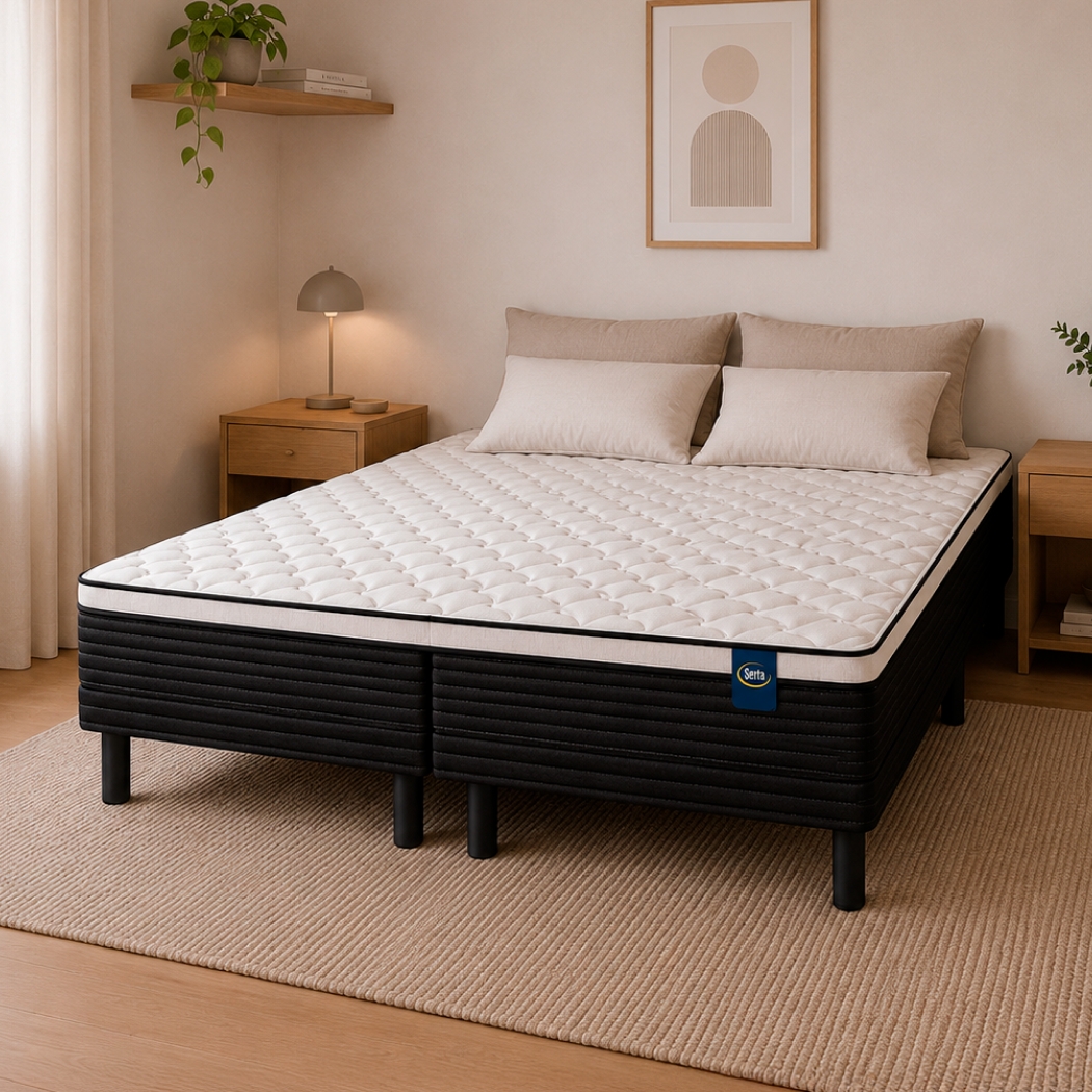 Sommier King Resorte Serta Detroit Euro (180x200)