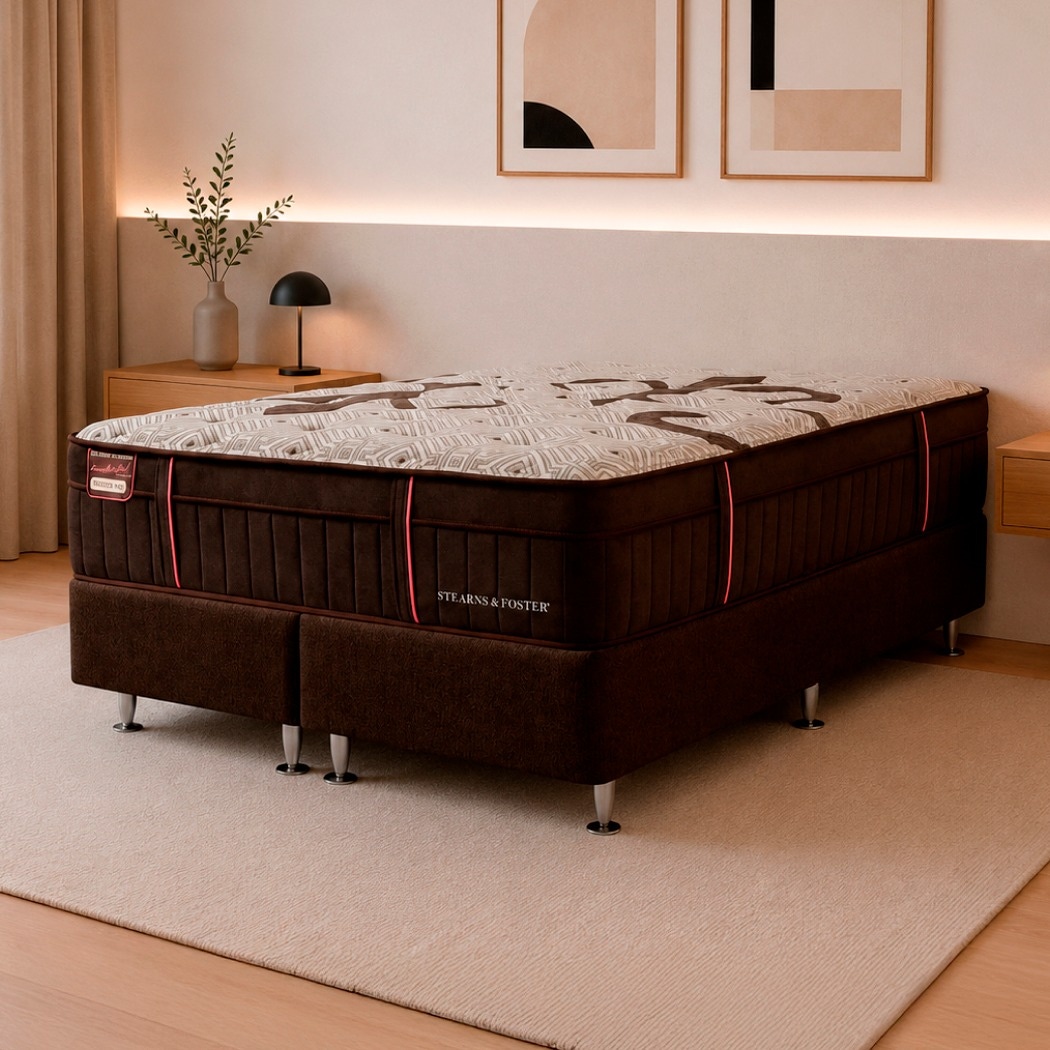 Sommier 2 Plazas y Media Resorte Pocket Stearns & Foster Prestige Net (160x200)