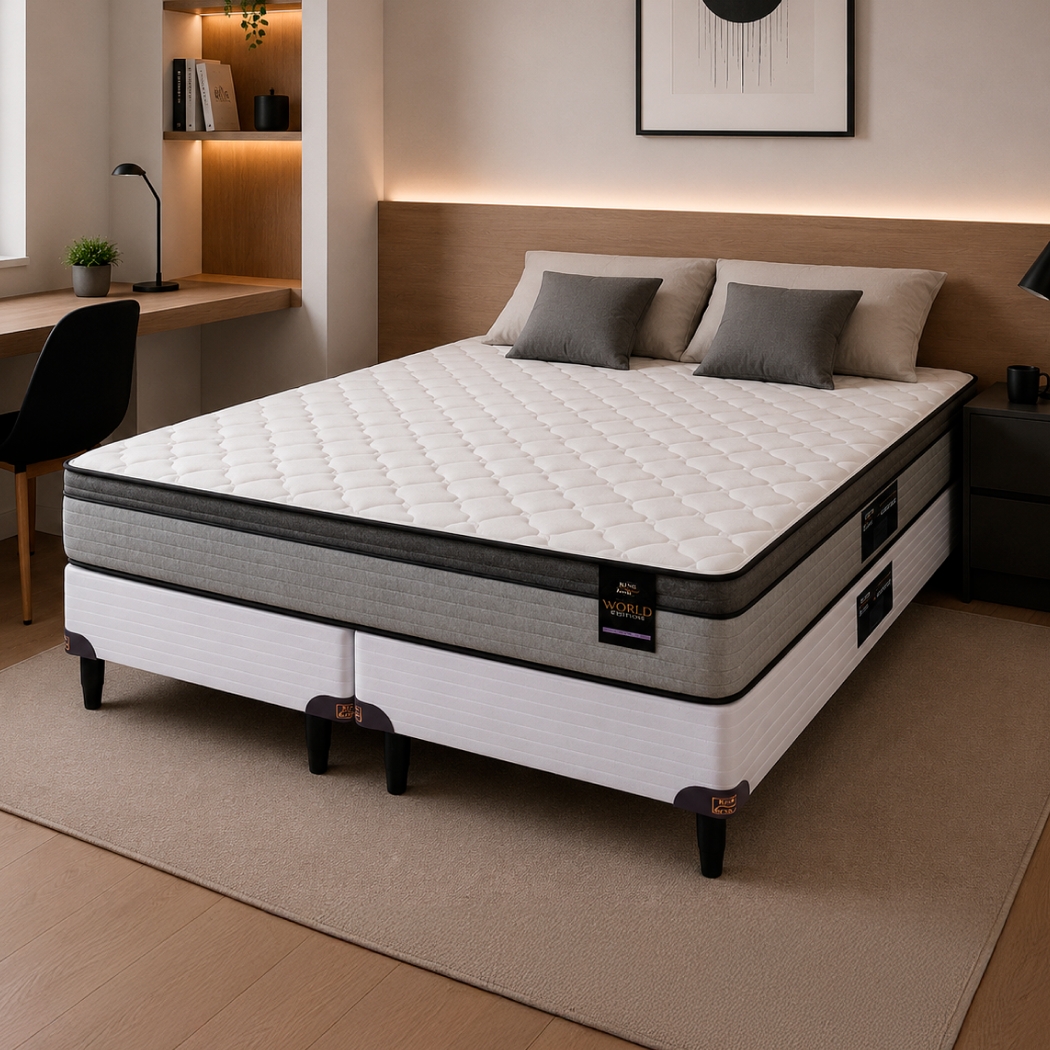 Sommier King Resorte Pocket King Koil Eternity Euro (180x200)