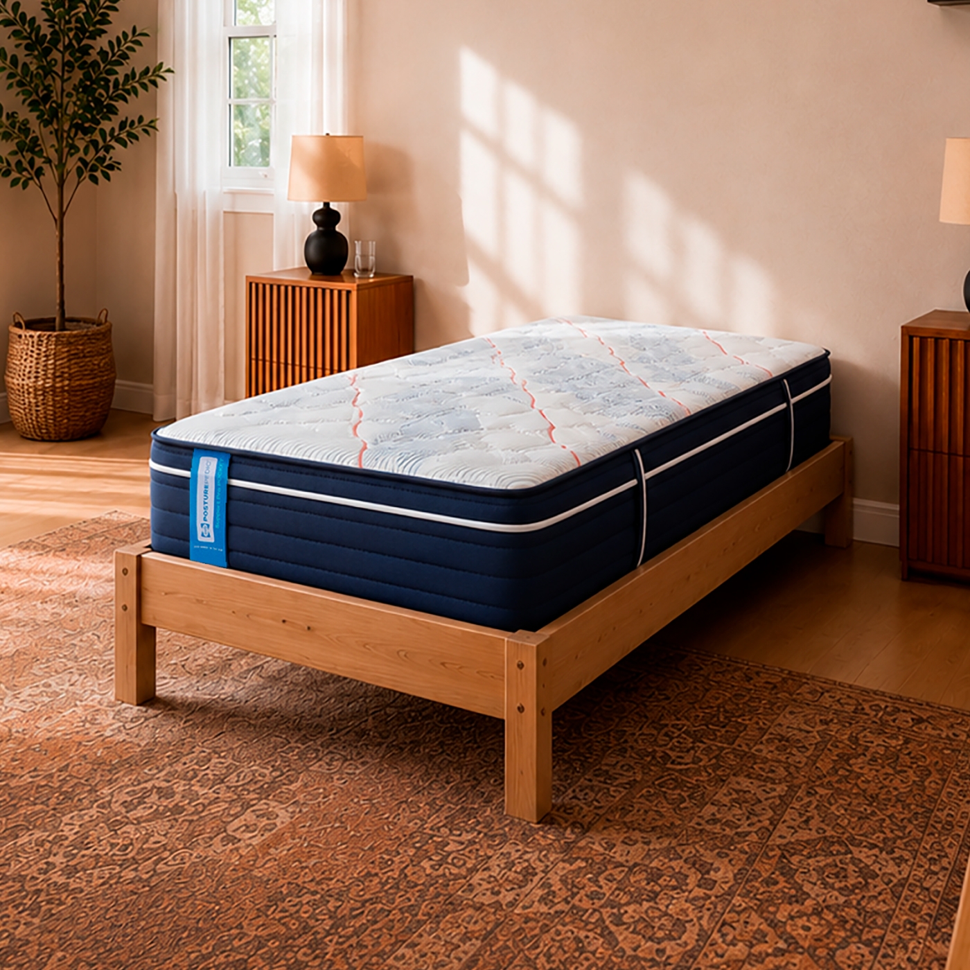 Colchón 1 Plaza Resorte Sealy Posturepedic Pro Pocket (080x190)