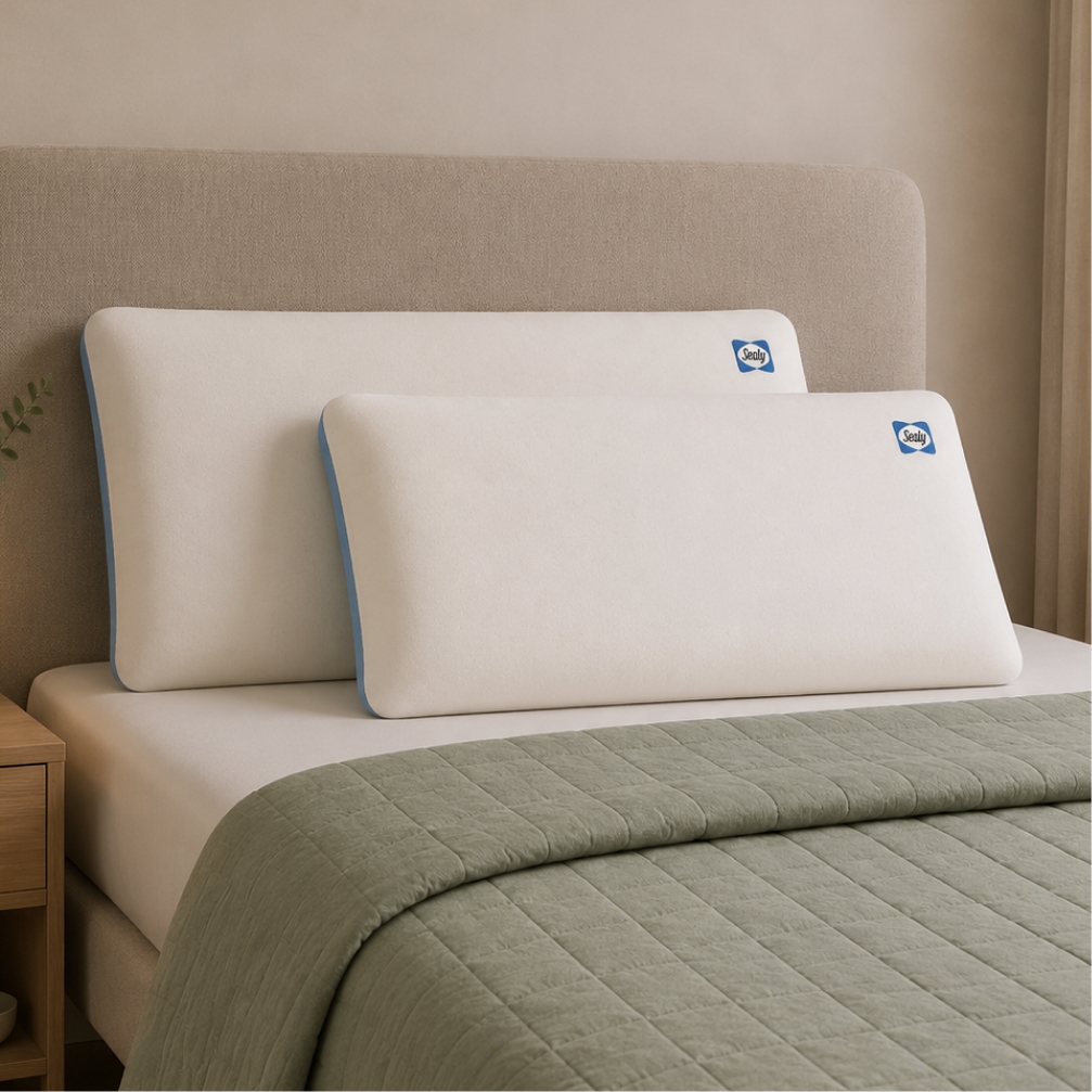 Promo 2x1 Almohada Sealy Memory Air King