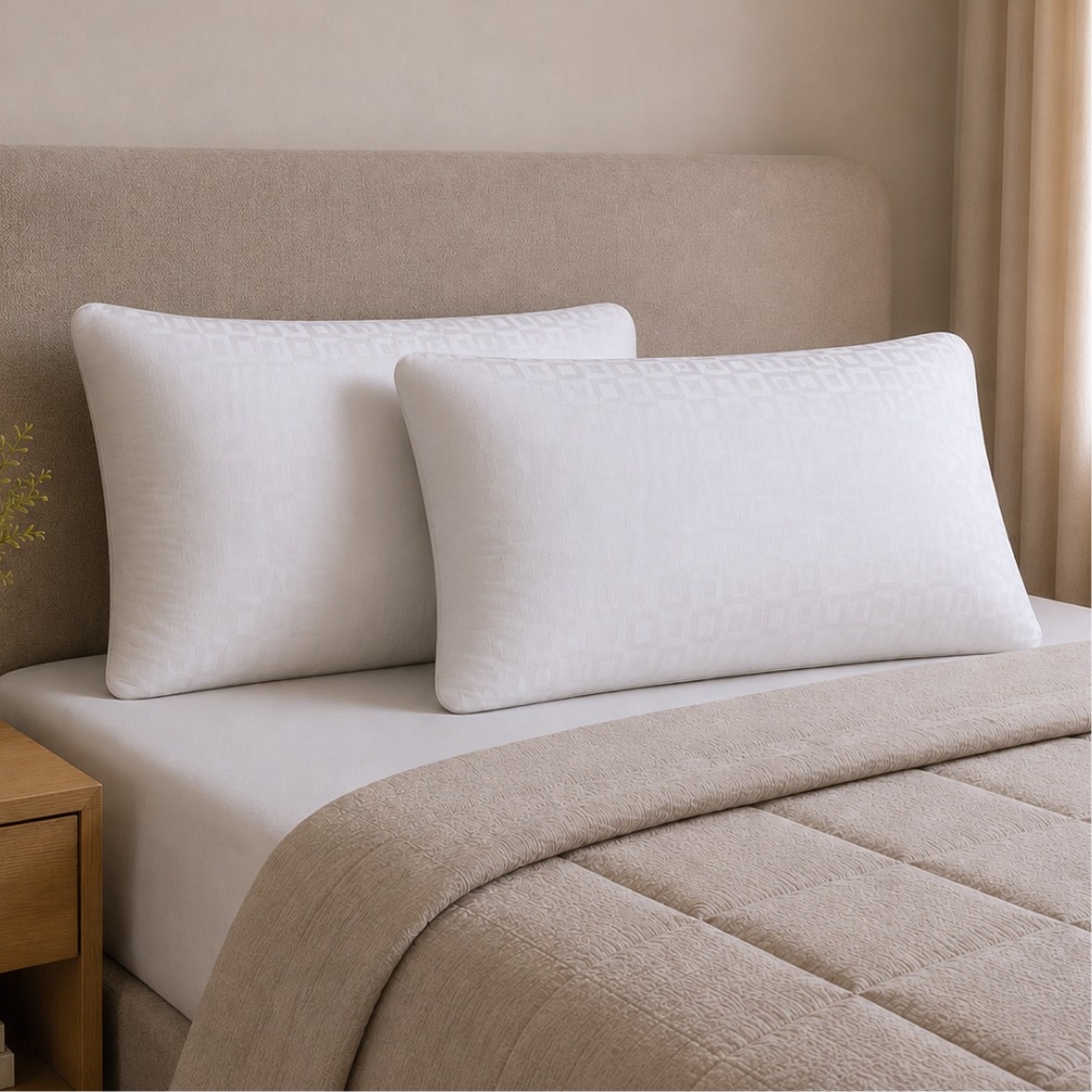 Promo 2x1 Almohada Zlow Visco Basic 