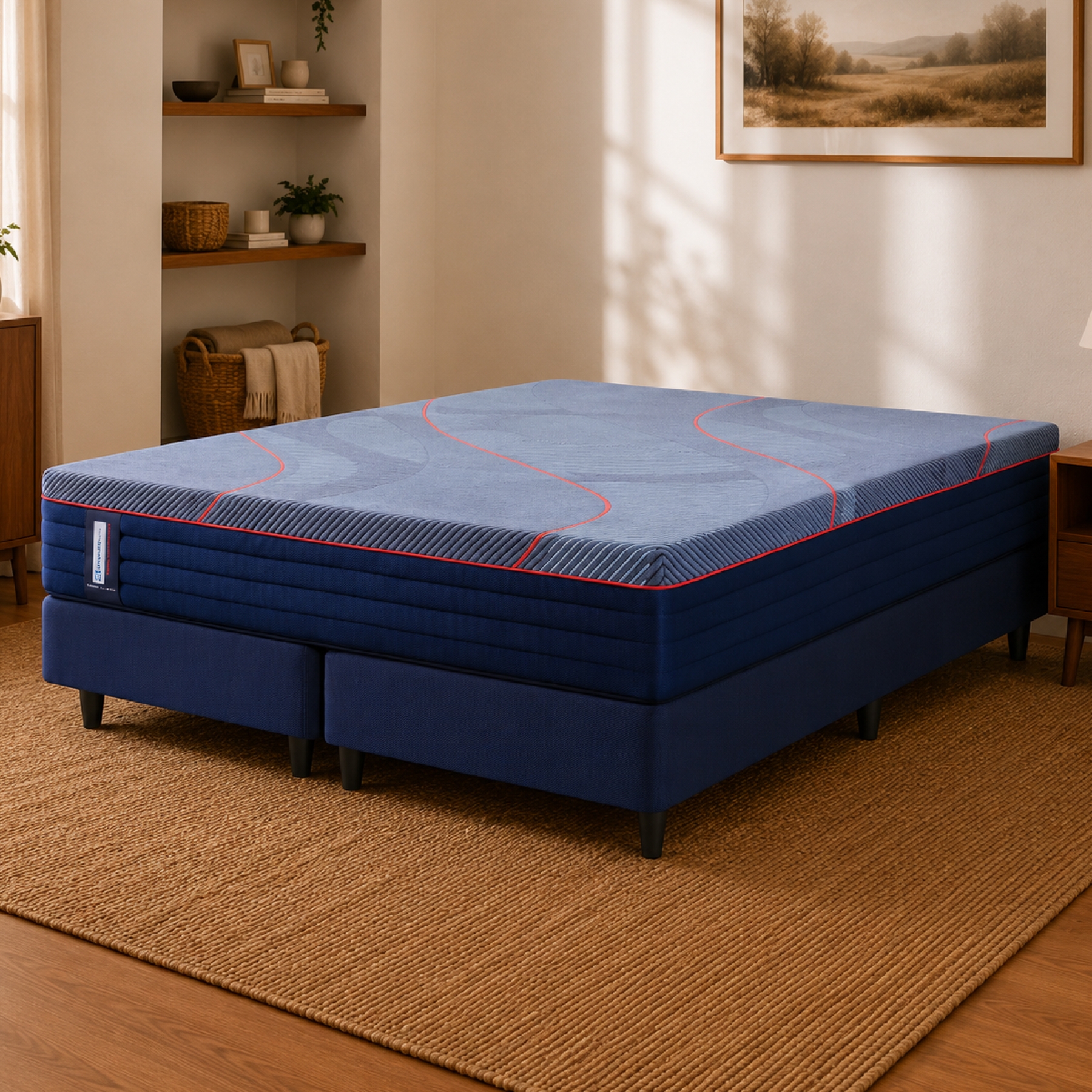 Sommier 2 Plazas y Media Espuma Sealy Posturepedic Tech Memory (160x200)
