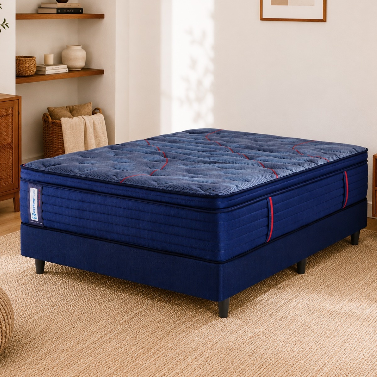 Sommier  2 Plazas Resorte Sealy Posturepedic Tech Top (140x190)