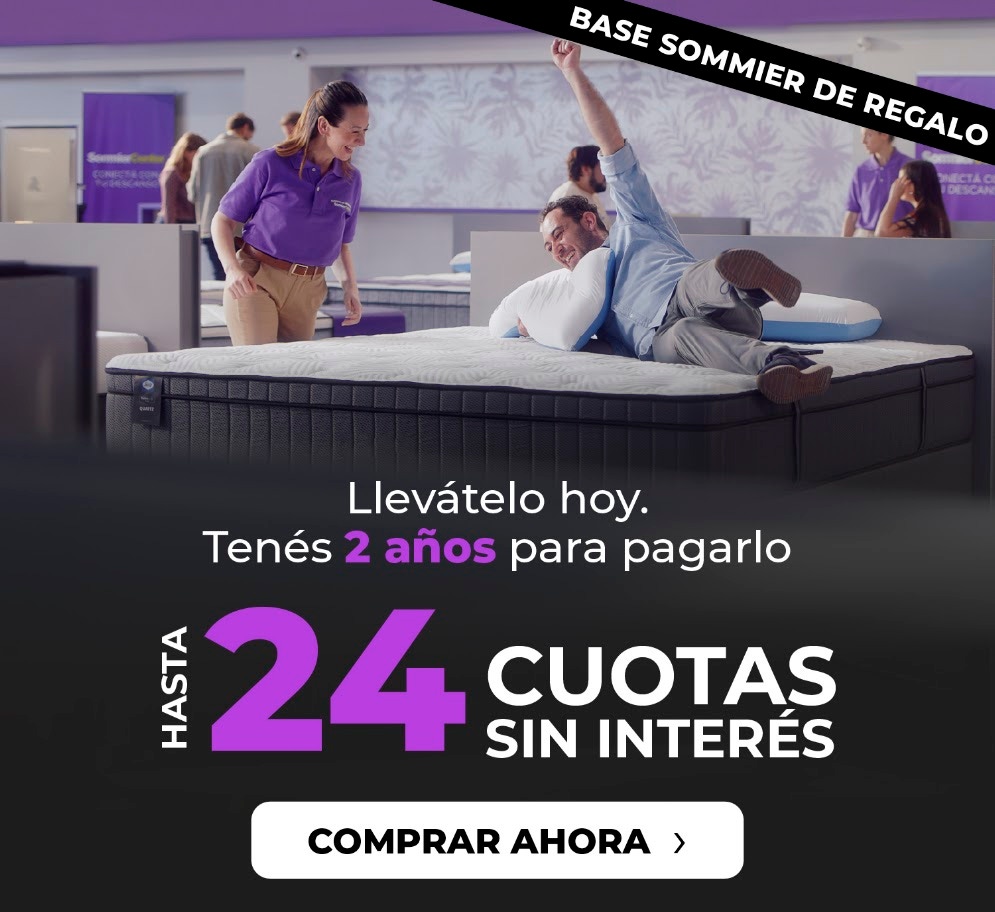 Colchones y Sommiers hasta 50% de descuento