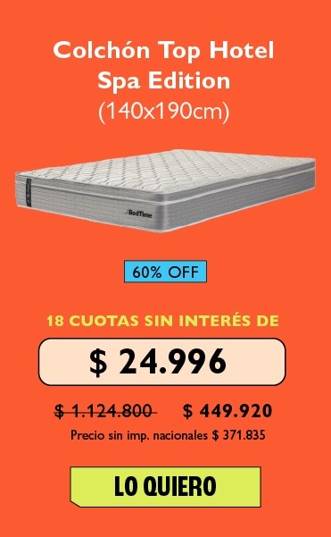 Colchón Top Hotel Spa Edition
