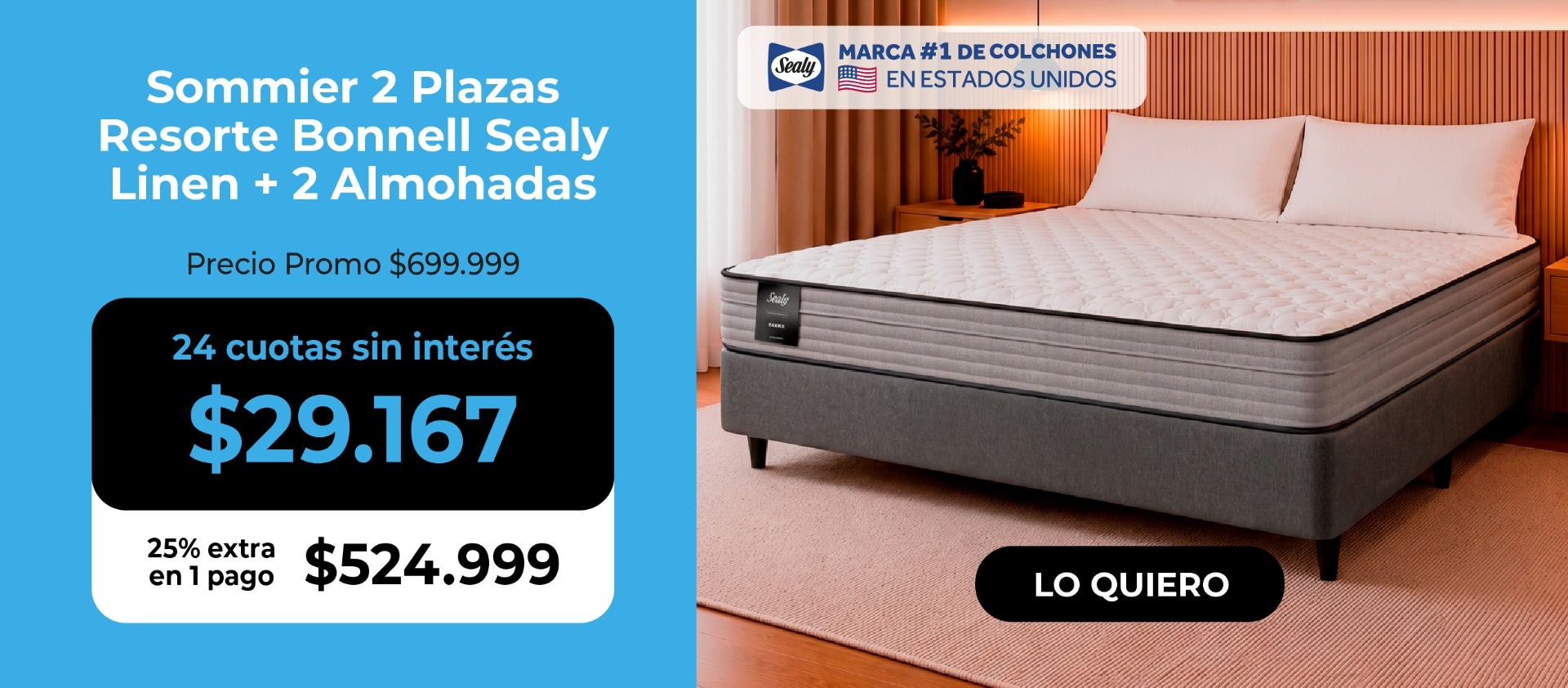 Colchon en caja 2 plazas espuma meyer dream compact