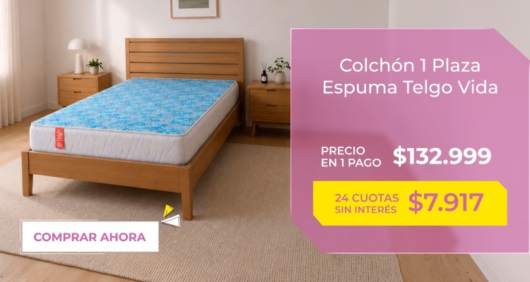 Colchón 1 Plaza Telgo Maitri
